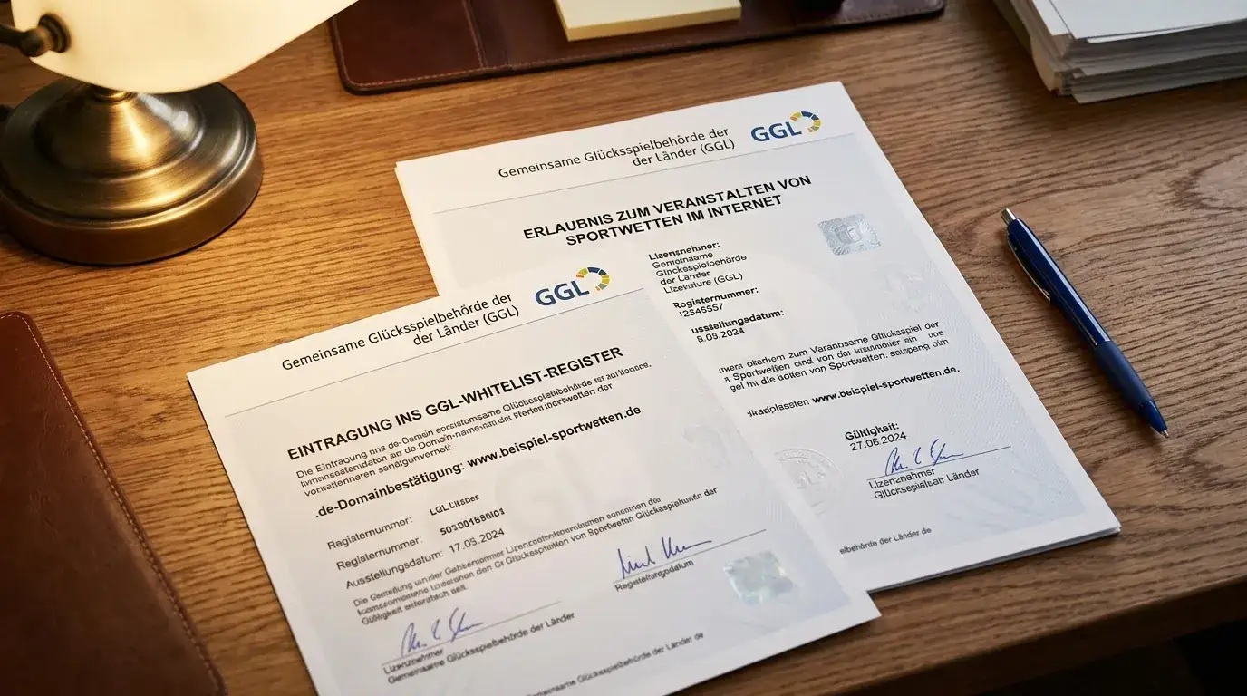 GGL-Whitelist für legale Sportwetten in Deutschland: Prüfsiegel und Lizenznachweis für Buchmacher