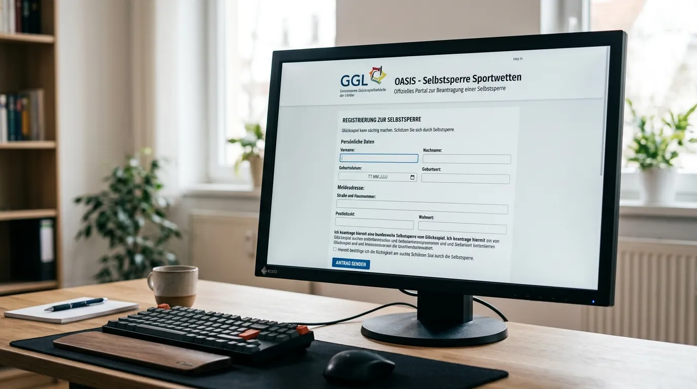 OASIS Spielersperre Sportwetten Deutschland – zentrales Sperrsystem für Sportwetter erklärt