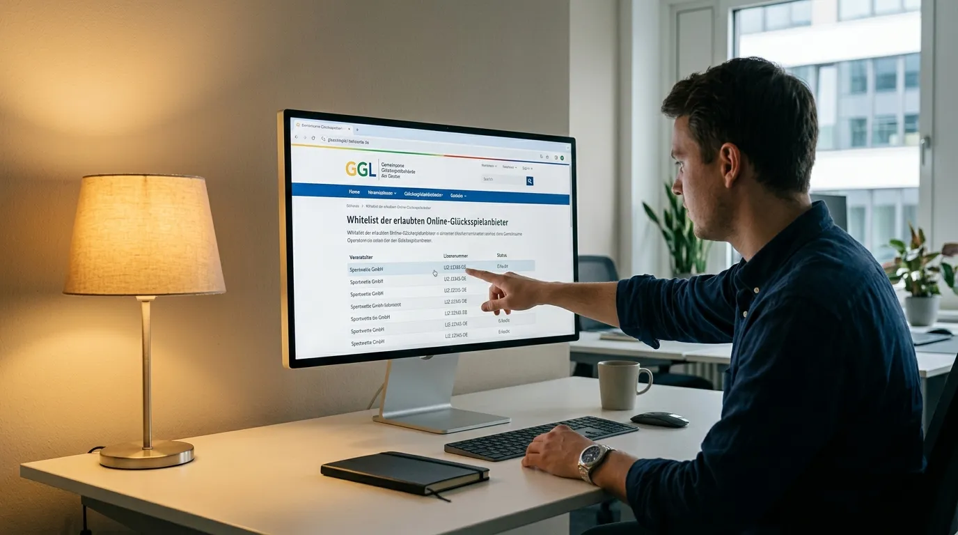 GGL Whitelist Check für Squash-Wettanbieter – legale Buchmacher in Deutschland verifizieren