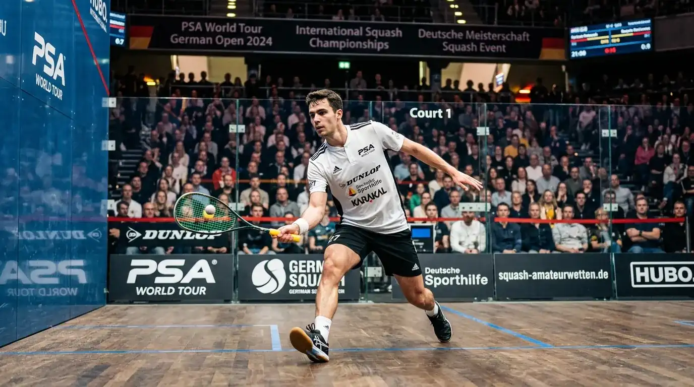 PSA World Tour Squash-Profi-Event – legale Wettgrundlage für deutsche Sportwetter