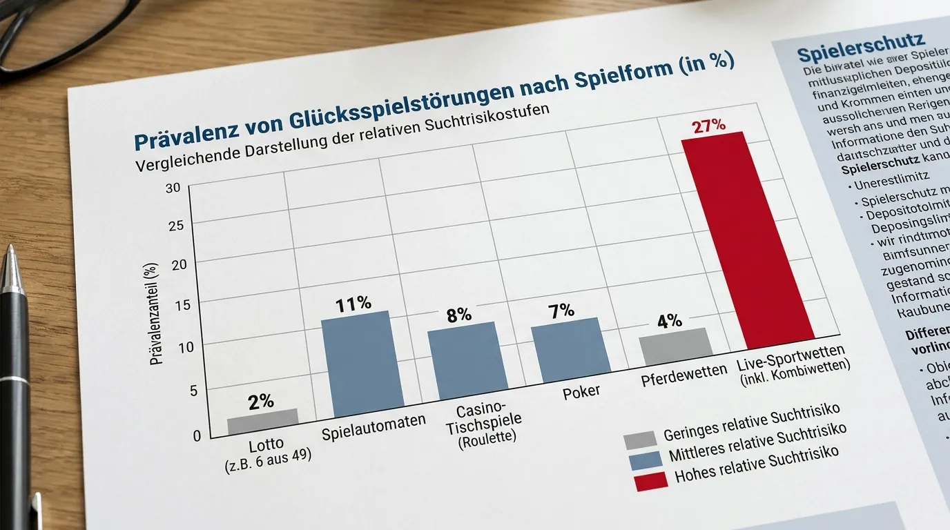 Suchtrisiko bei Sportwetten in Deutschland – Glücksspiel-Survey 2025 Zahlen für Squash Kombiwetter