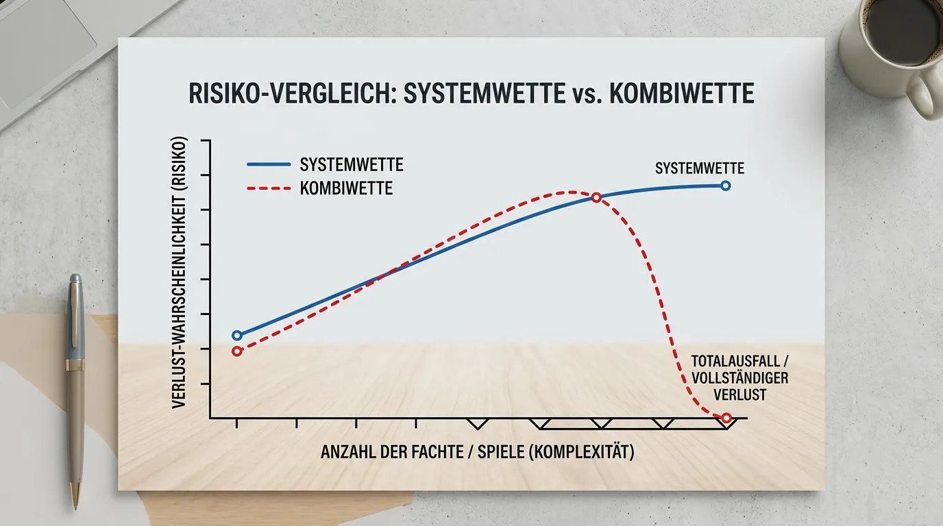 Risikoprofil Systemwette versus Kombiwette beim Squash: Wahrscheinlichkeiten und Auszahlungsvergleich